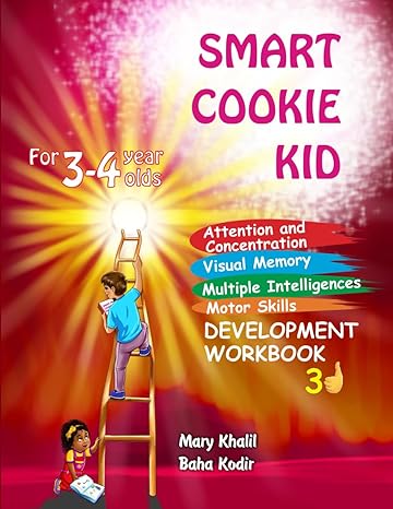Smart Cookie Kid For 3-4 Year Book 3D
