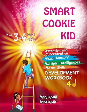 Smart Cookie Kid For 3-4 Year Book 4D