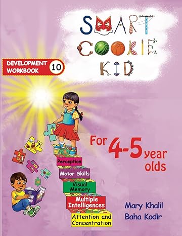 Smart Cookie Kid For 4-5 Year Workbook 10