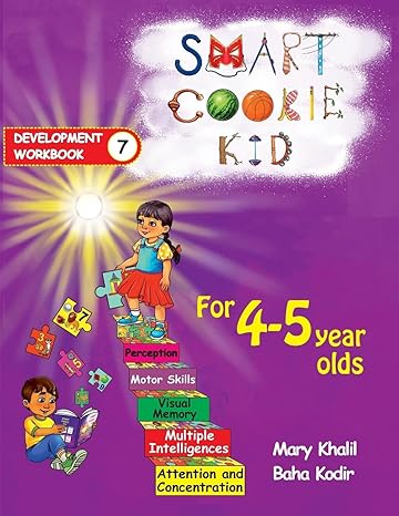 Smart Cookie Kid For 4-5 Year Workbook 7