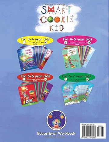 Smart Cookie Kid For 4-5 Year Workbook 8