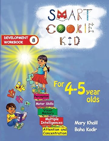 Smart Cookie Kid For 4-5 Year Workbook 8