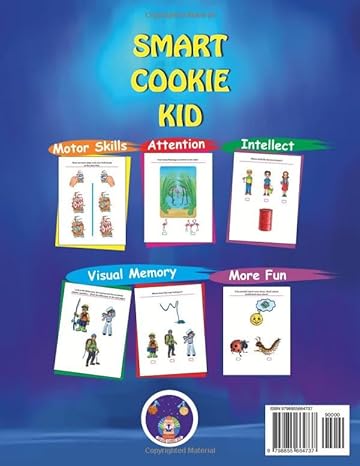 Smart Cookie Kid für 3-4 Jahre, Buch 1A