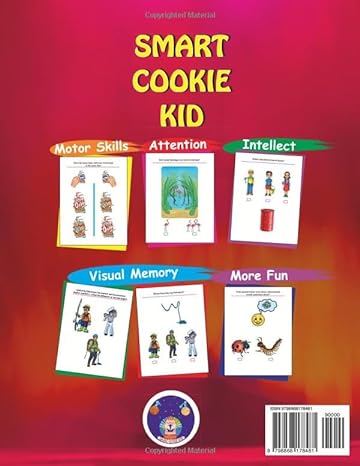 Smart Cookie Kid für 3-4 Jahre Buch 3D