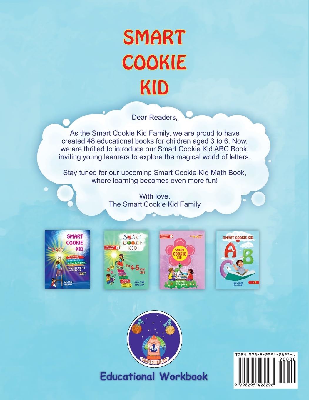 Smart Cookie Kid ABC 1: Letters A-G, Book 1, (Paperback)