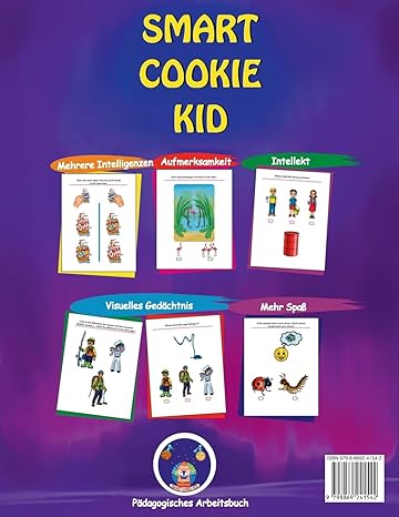 Smart Cookie Kid Für 3-4 Jährige 1B